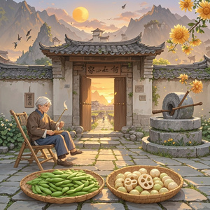 青石板上的炊烟