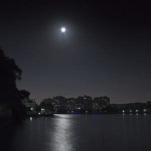 寂寞的夜好空