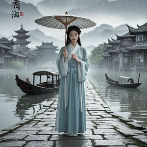 烟雨锁重楼-南风