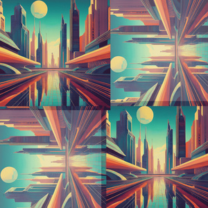 Improvisation around a futuristic novel