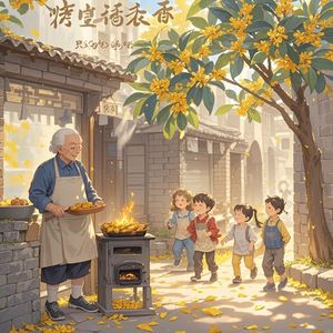 巷口的桂花香_星星