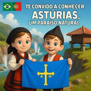 Te convido a conhecer Astúrias.