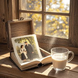 旧相册里的暖阳_浅语