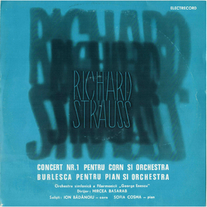 Burlesca pentru pian şi orchestră în Re minor: Anonymous