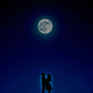Love in the starry night