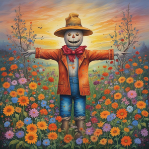 Scarecrow in the Wind by @rom_jeremy666