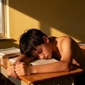 深夜里哭泣的少年