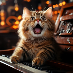 Serenata Felina Del Piano: Perspectivas Purrfectas Éteras