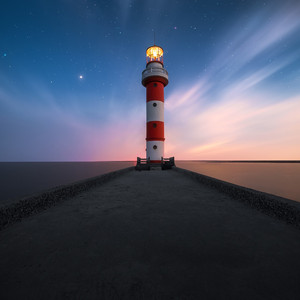 静逸星空下的旋律