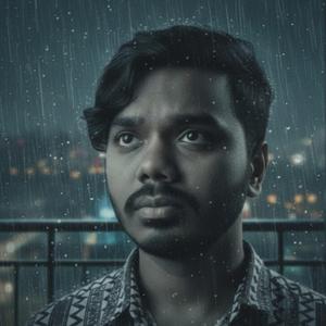 বৃষ্টি ভেজা বারান্দায়