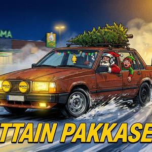 poikittain pakkasessa