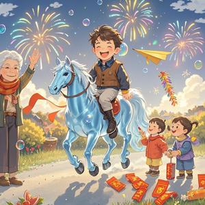 年，是一匹快乐小马