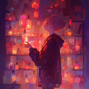 ミラー越しの夜