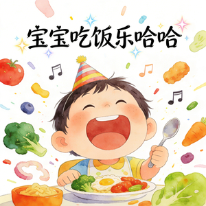 宝宝吃饭乐哈哈