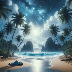 Waves Hitting to Sleep Deeply 3