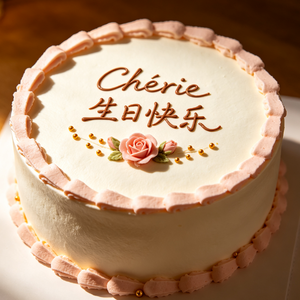 Chérie 生日快乐