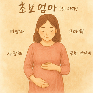 초보엄마(To.아가에게)