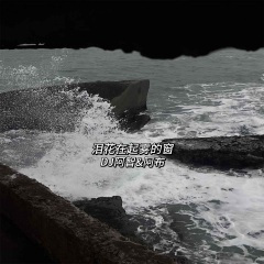 泪花在起雾的窗