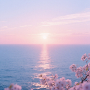 Spring Horizon Ocean Light