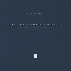 Piano Sonata No. 13 in B-Flat Major, K. 333/315c: II. Andante cantabile