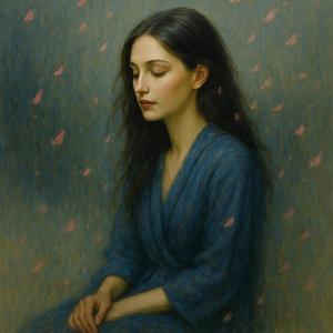 Flowers fall like rain