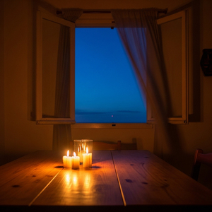 Rainlit Window