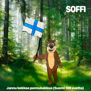 Jannu kokkaa pannukakkua (Suomi 100 vuotta) (Karaoke Version)
