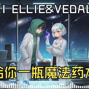 【AI ellie&vedal】给你一瓶魔法药水