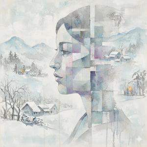 待ち人来たりて春の嵐