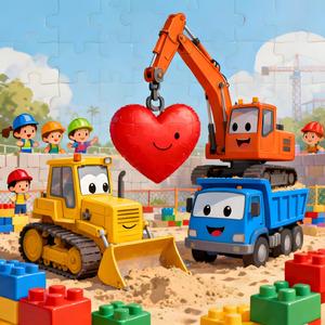 Baustellen Fahrzeuge