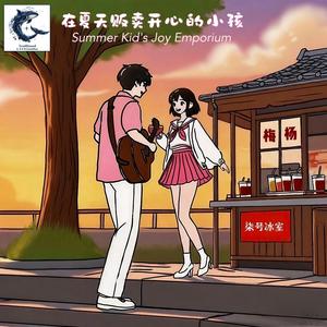 在夏天贩卖开心的小孩