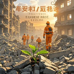瓦砾之上的晨光