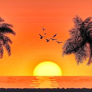 Rindik Bali Sunrise at Sanur Beach