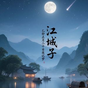 江城子 -乙卯正月二十日夜记梦