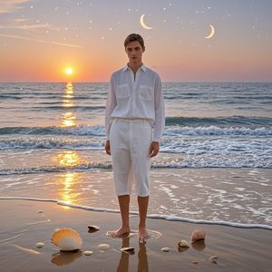 海的信笺_小黑