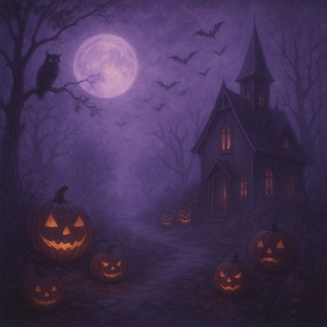 月夜のハロウィン