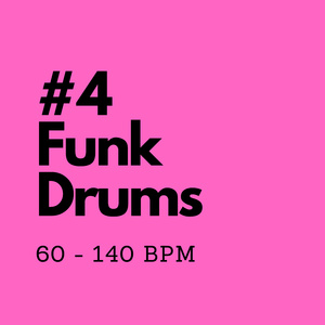 Funk Drums #4 - 90 bpm