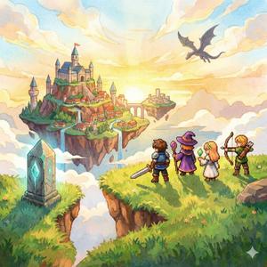 두번째 JRPG 오케스트라 느낌나는 음악