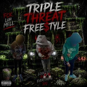 Triple threat free$tyle (feat. Lirusian & Buckedyoglock)
