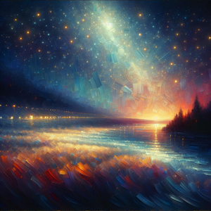 Leuchtende Nacht