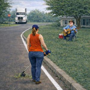 Get Off That White Line Baby!