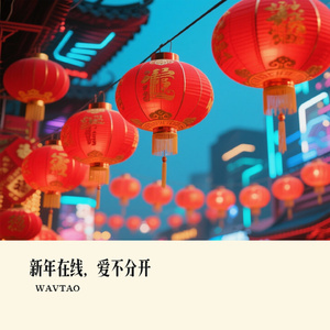 新年在线，爱不分开