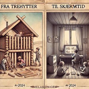Trehytter til skjermtid