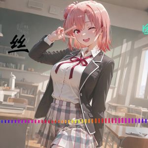 AI由比滨结衣青丝