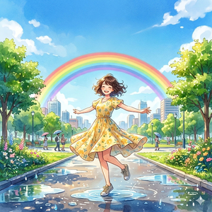 晴れのち、ダンス