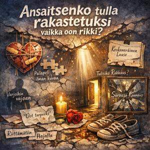 Ansaitsenko tulla rakastetuksi vaikka oon rikki?