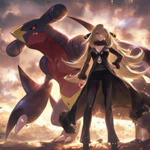 Cynthia & Garchomp