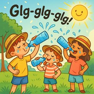 Glg‑glg‑glg, voda