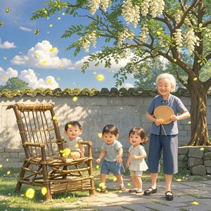 藤椅上的旧时光