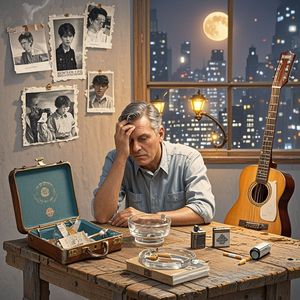 烟灰缸里的月亮